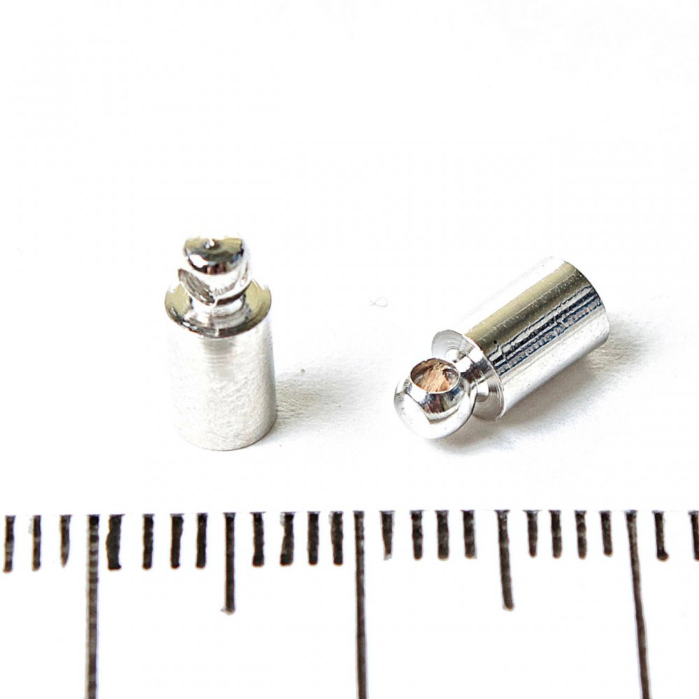 Фурнитура: Крайник за шнур 4 мм, фас. 38 бр