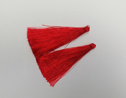 Заготовка за занаятчийство Киста «Тъмночервена», дължина 7 см, диаметър 7 мм пара