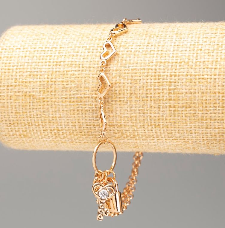 Гривна Xuping позлата 18К L 19-22 см, дебелина 6 мм + -, дебелина 4 мм +